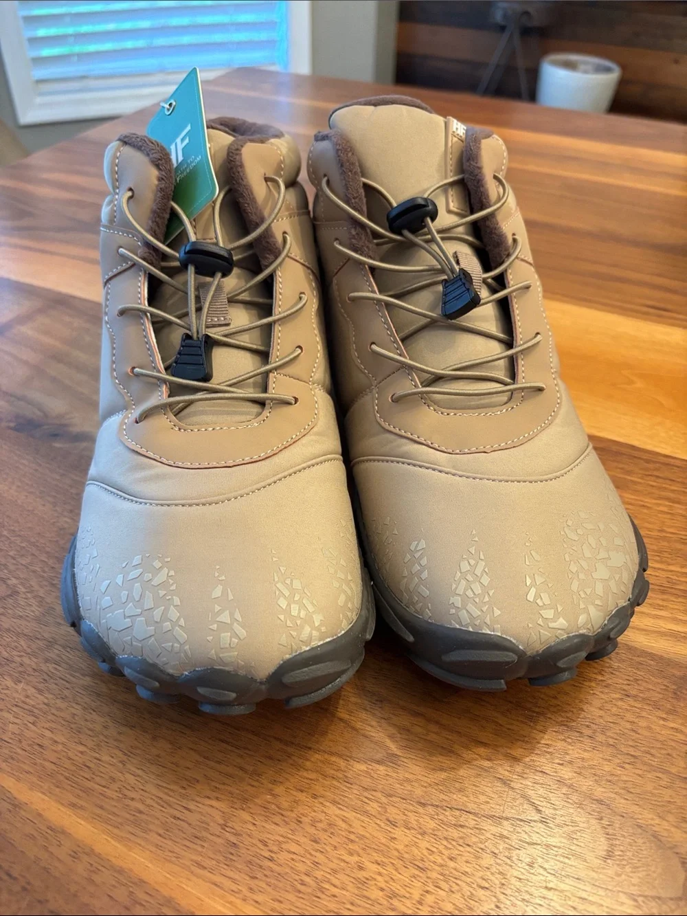 NWT New Hike Footwear Vindra Flex Brown Boots Wide Toe Box Shoes Unisex Size 43